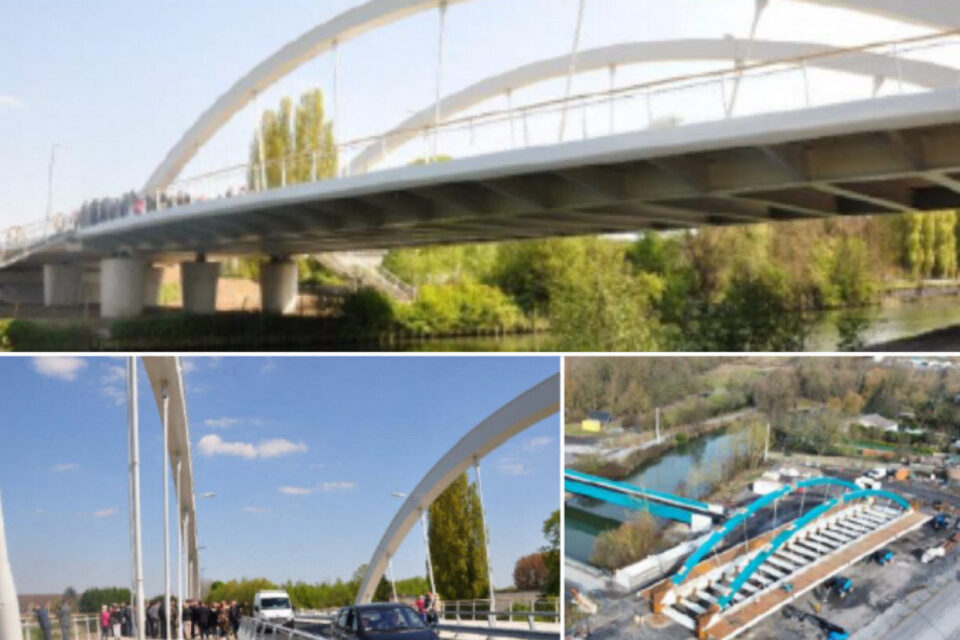 Voici à quoi va ressembler le futur pont sur la Deûle : il sera du type